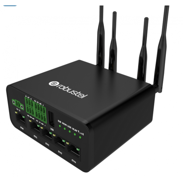 Robustel R1520 Endüstriyel 4G VPN Router- 5 Ethernet Port